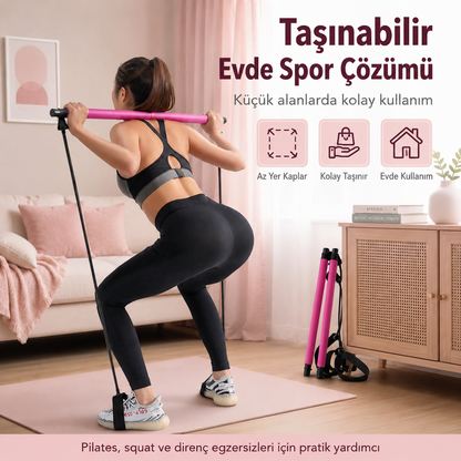 Pluvne® Pilates Bar Seti