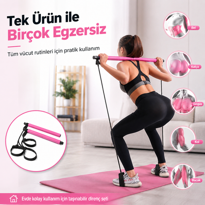 Pluvne® Pilates Bar Seti
