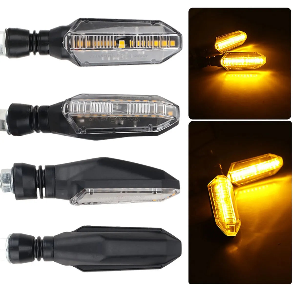 Sequential LED Motorcycle Turn Signals