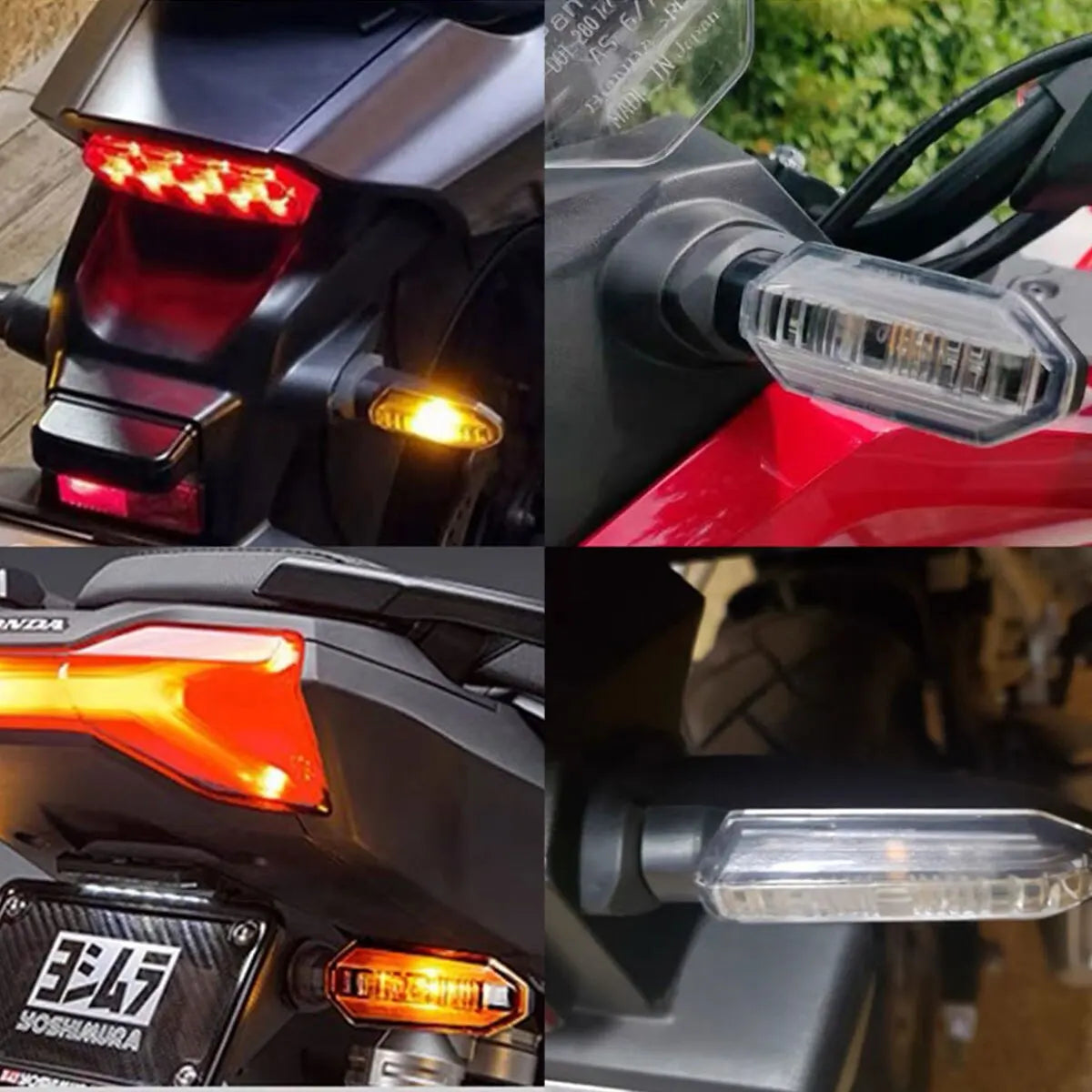 Sequential LED Motorcycle Turn Signals