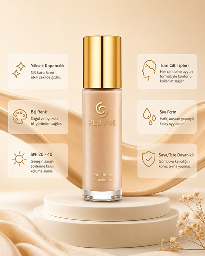 Pluvne® Doğal Işıltı Fondöteni